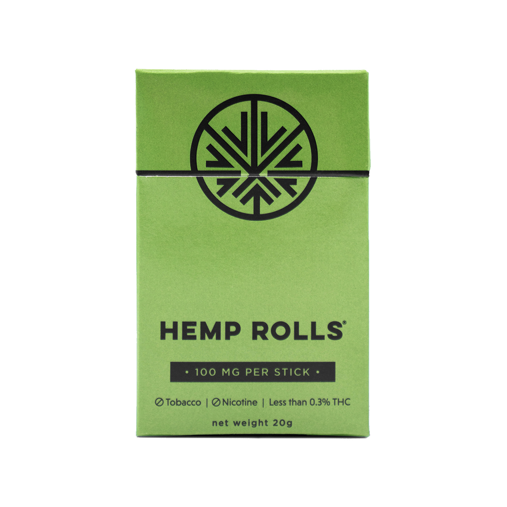 Hemp Rolls Cigarettes | Menthol 20 pack- Full Spectrum CBD