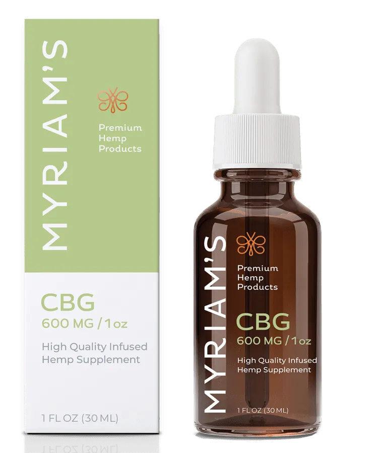 Myriam's Hemp CBG Oil Tincture - Full Spectrum