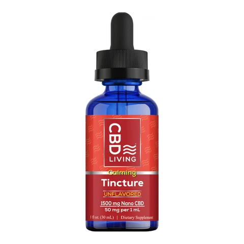 CBD Living Tincture | CBD Oil - Broad Spectrum