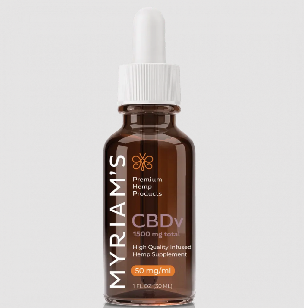 Myriam's Hemp CBDV Oil Tincture | Isolate