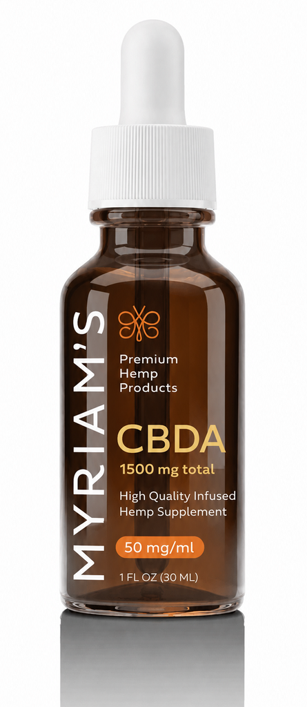 Myriam's Hemp | CBDa Oil Tincture - Full Spectrum