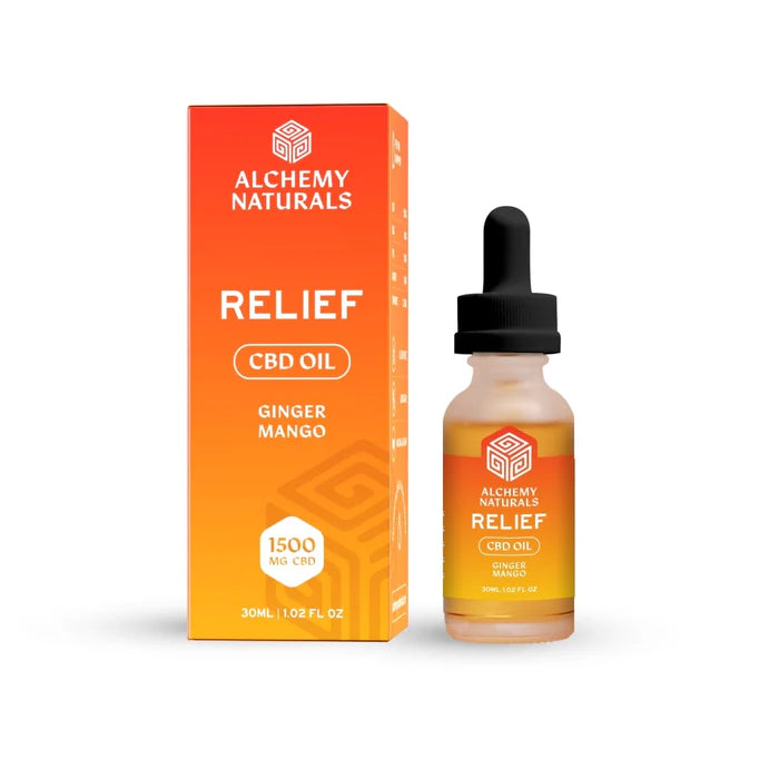 Alchemy Naturals Oil Tincture | CBD/CBG Relief Oil