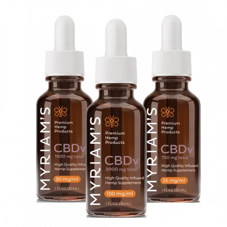 Myriam's Hemp CBDV Oil Tincture | Isolate