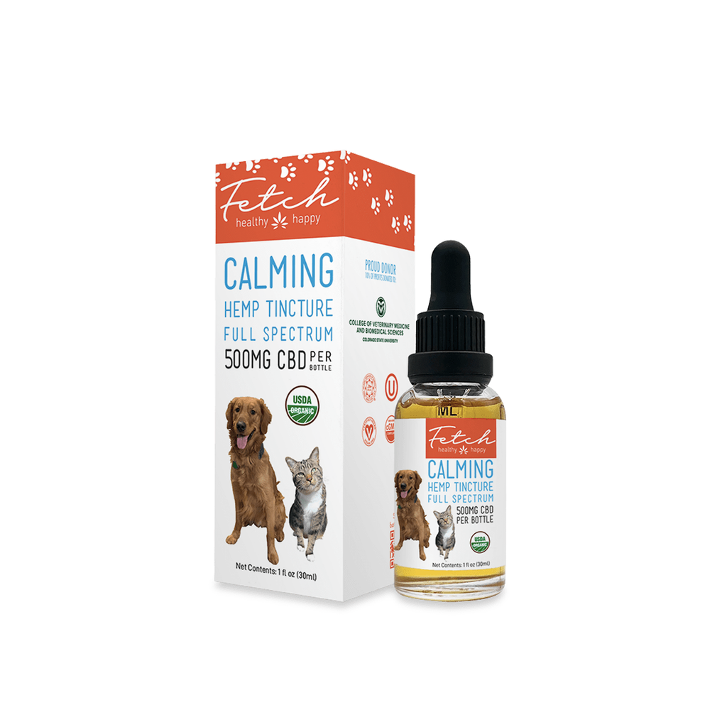 Extract Labs Pets | Fetch Calming Tincture - Full Spectrum CBD