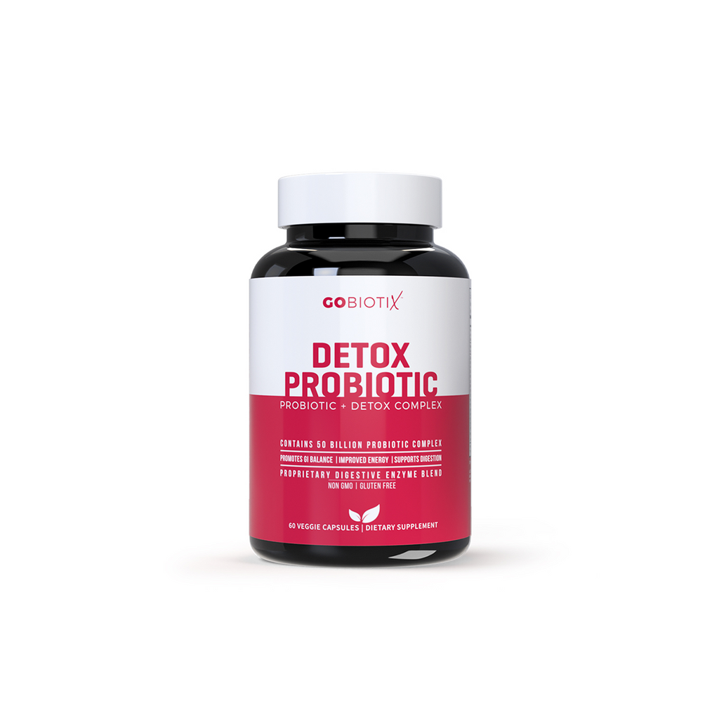 GoBiotix Capsules | Detox Probiotic Complex 60ct