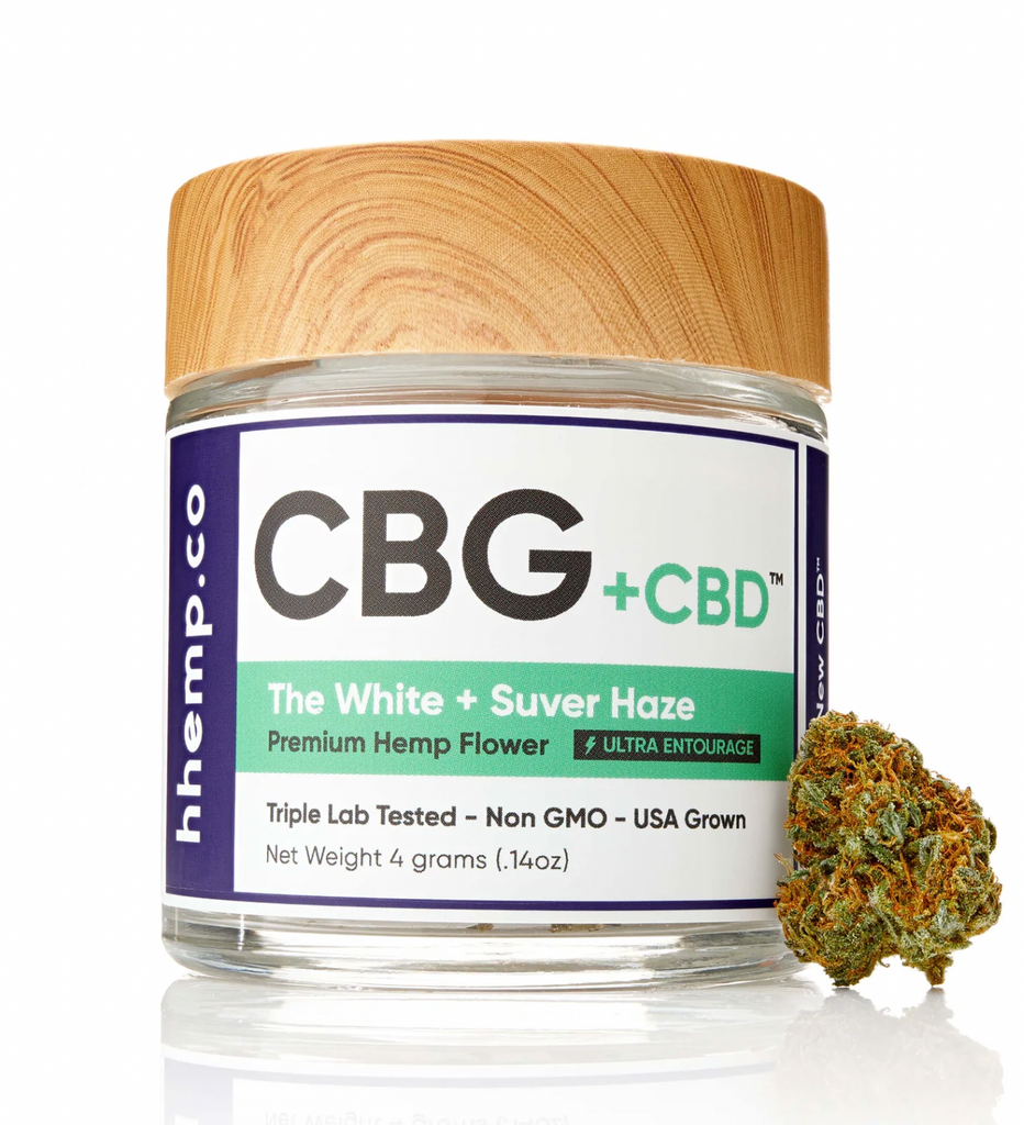 Hhemp CBD + CBG Flower | Suver Haze 4g - Hybrid