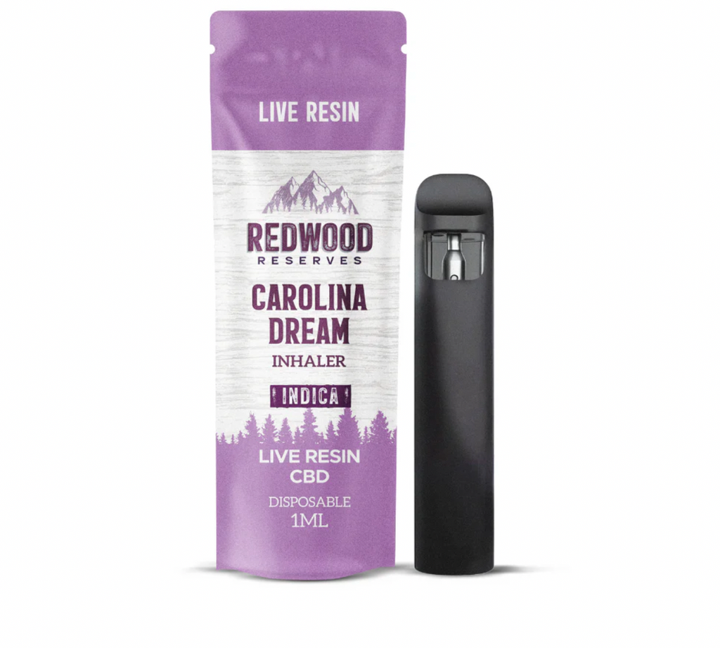 Redwood Reserves Disposables | Carolina Dream 1G - Indica CBD Live Resin