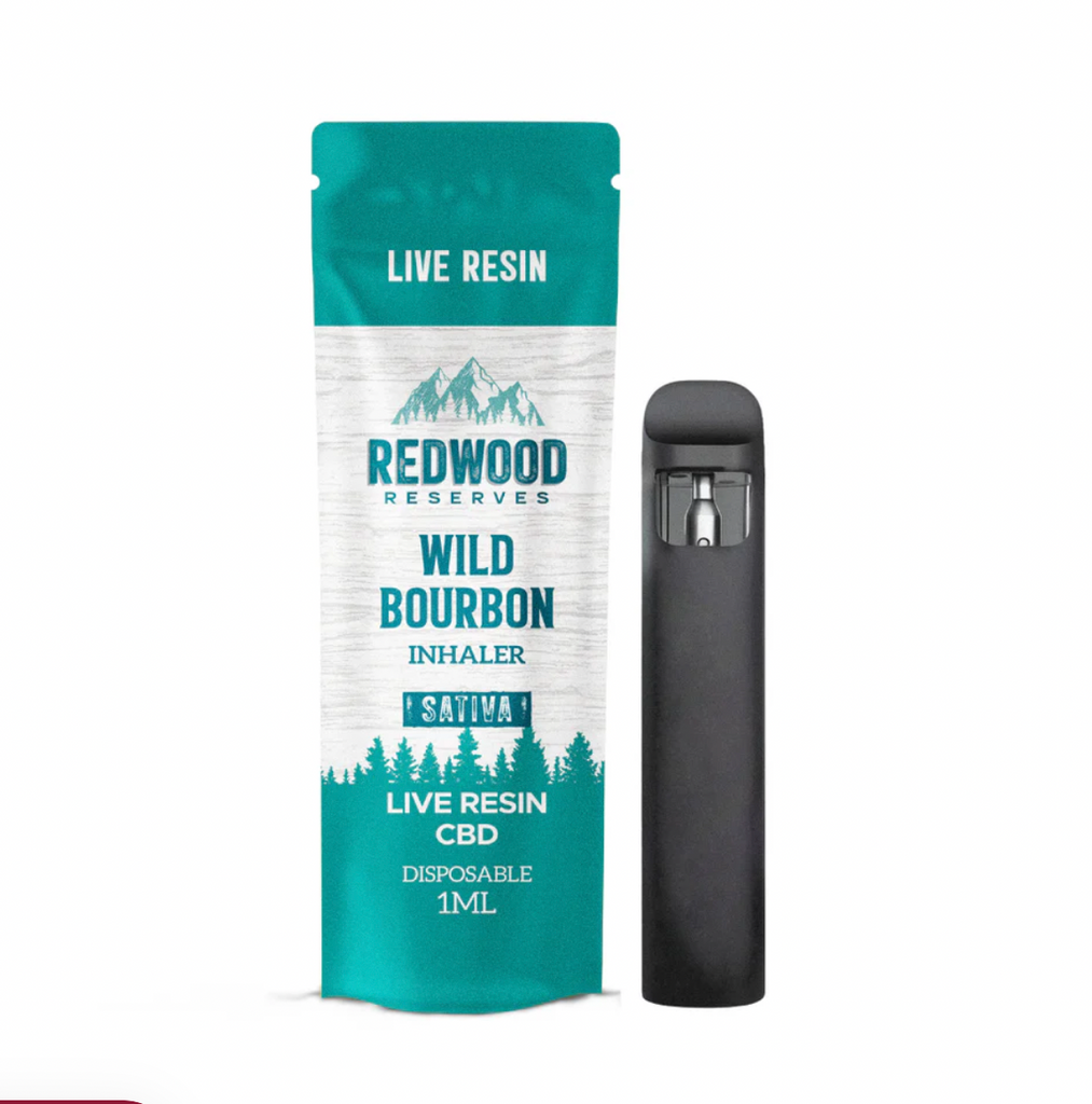 Redwood Reserves Disposables | Wild Bourbon 1G - Sativa CBD Live Resin