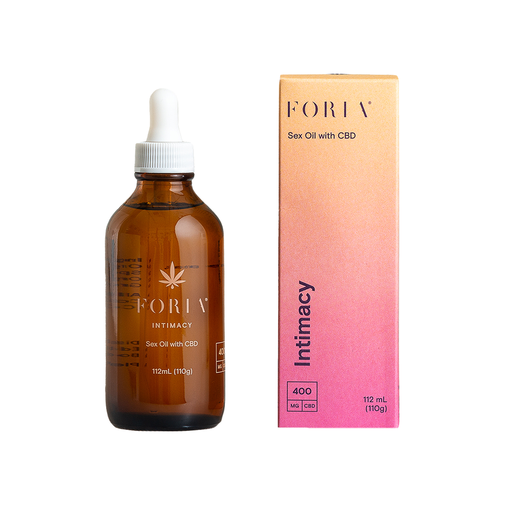 Foria Topicals | Intimacy Sex Oil 400mg - Broad Spectrum CBD