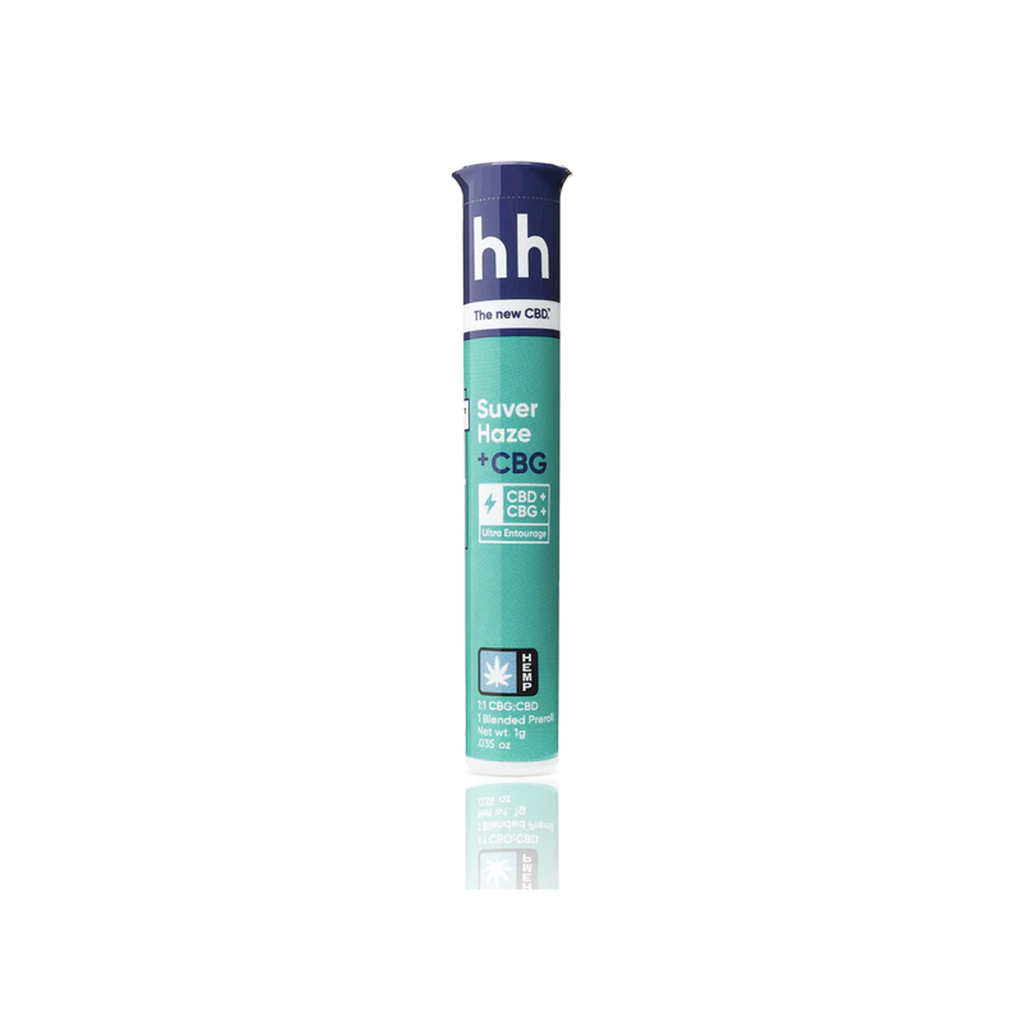 Hhemp Pre Rolls | Suver Hazer CBD+CBG - Full Spectrum CBD