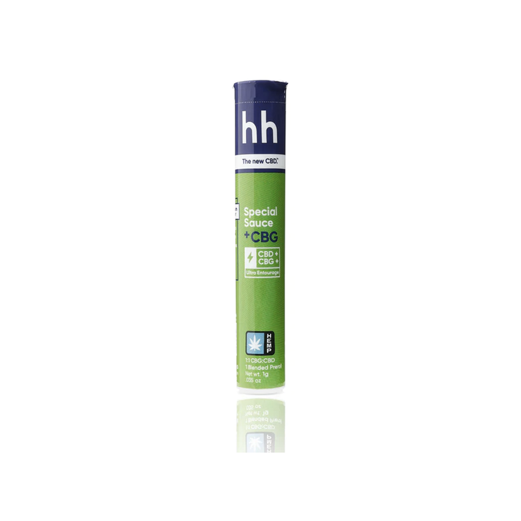 Hhemp Pre Rolls | Special Sauce CBD+CBG - Full Spectrum CBD