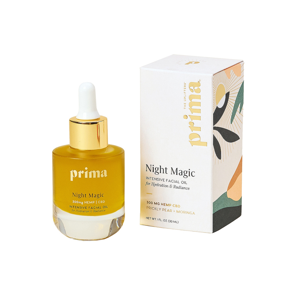 Prima Skincare | Night Magic Facial Oil 300mg CBD - Broad Spectrum