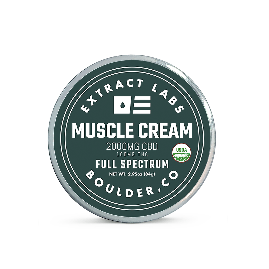 Extract Labs Topical | Muscle Pain Cream - 2000mg Full Spectrum